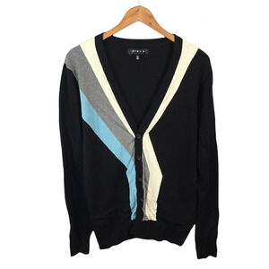 B8 Mens 21Men Forever 21 American Brand Preppy Cardigan Sweater L